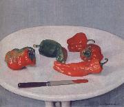 Felix Vallotton Red Peppers Germany oil painting artist